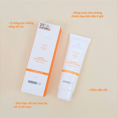 Kem chống nắng Regeness SPF50+ PA++++ 50ml - Bảo vệ da nhạy cảm, chỉ 295k 3