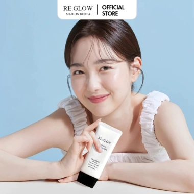 Kem chống nắng RE:GLOW 50ml - Dưỡng trắng, nâng tone, bảo vệ UVA UVB & ánh sáng xanh, giá ưu đãi 361.900 3