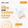 Kem chống nắng Re:lab Sun Shield Cream 50g nâng tông, kháng nước, phổ rộng Hàn Quốc - Đa năng, giá chỉ 275k 3
