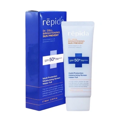 Kem chống nắng Repida SPF50++ nhập khẩu Hàn Quốc, tăng tông, bảo vệ da giá 450.000₫ 2 Kem chống nắng Repida SPF50++ nhập khẩu Hàn Quốc, tăng tông, bảo vệ da giá 450.000₫ 2
