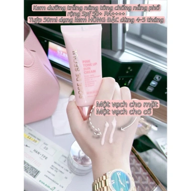 Kem chống nắng Rose de Seoul Kiềm Dầu Dưỡng Trắng 2.027TK1: Giá 480.000đ, giảm 115.200đ