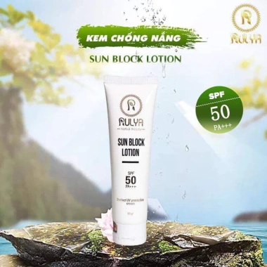 Kem Chống Nắng RULYA SPF 50 PA+++ Giá ưu đãi 175k - Bảo vệ da toàn diện