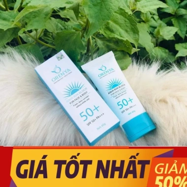 Kem chống nắng sinh học AQUA SUN BLOCK ORENYA SPF 50 – bảo vệ da, chỉ 280.000₫ 2