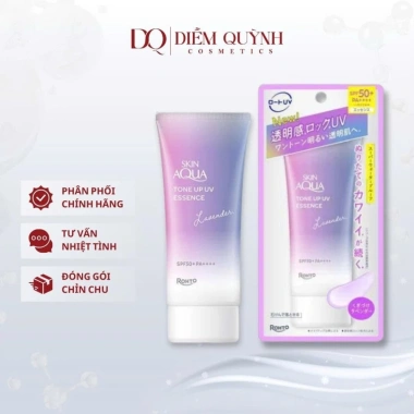 Kem chống nắng Skin Aqua UV Tone up SPF50 PA++++ nâng tông da, nội địa Nhật, giảm còn 165.000 VND