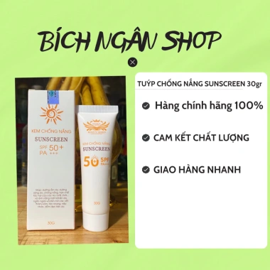 Kem chống nắng SPF 50+ 1 tuýp - Bảo vệ da tối ưu, tặng mặt nạ, chỉ 105.000₫ 4