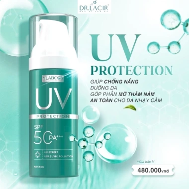 Kem chống nắng SPF 50PA+++ Ylabcos DR.LACIR 60g – Mờ thâm, bảo vệ UV, giảm giá 270k 6 Kem chống nắng SPF 50PA+++ Ylabcos DR.LACIR 60g – Mờ thâm, bảo vệ UV, giảm giá 270k 6