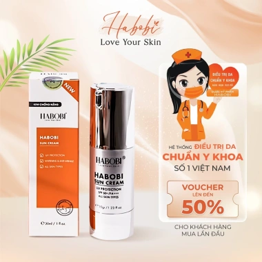 Kem chống nắng SPF50+ PA+++ nâng tone, cấp ẩm, dưỡng trắng, nuôi dưỡng da khỏe mạnh 30ml - 416.500đ