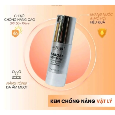 Kem chống nắng SPF50+ PA+++ nâng tone, cấp ẩm, dưỡng trắng, nuôi dưỡng da khỏe mạnh 30ml - 416.500đ 6 Kem chống nắng SPF50+ PA+++ nâng tone, cấp ẩm, dưỡng trắng, nuôi dưỡng da khỏe mạnh 30ml - 416.500đ 6