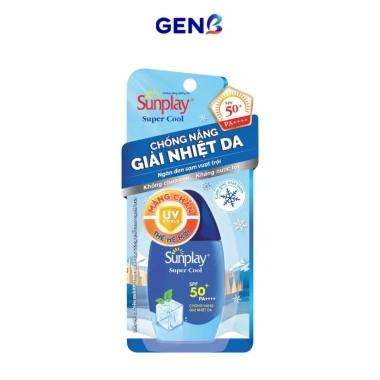 Kem Chống Nắng Sunplay Đỏ Super Block Baby Cool Whitening Sữa KCN Biển Rohto Nhật Bản 89.000đ 6
