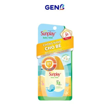 Kem Chống Nắng Sunplay Đỏ Super Block Baby Cool Whitening Sữa KCN Biển Rohto Nhật Bản 89.000đ 8