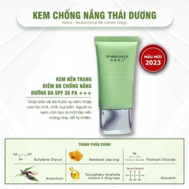 Kem chống nắng Thái Dương BB 30G - Che khuyết điểm, lót nền, kiềm dầu, chỉ 639.000 VNĐ