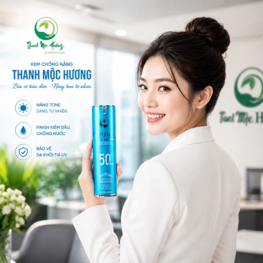 Kem Chống Nắng Thanh Mộc Hương Optimus Anti Shine SPF50+ PA++++ 50ml - Dưỡng ẩm, Ngừa Trôi, Nâng Tone Da - Giá 302.400₫