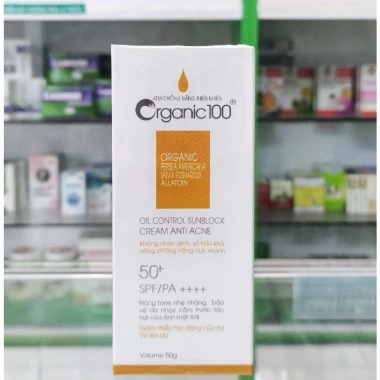 Kem chống nắng thiên nhiên Organic SPF 50+ PA++++ 50g - Nâng tông, bảo vệ da 4