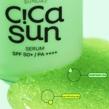 Kem chống nắng thuần chay EDIT.B Sunday Sun Cream Tone Up Cica Không bã nhờn Giá chỉ 125.000 VND