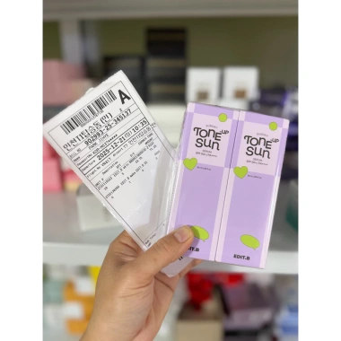 Kem chống nắng thuần chay Nâng Tone Edit.B Sunday SPF50+ PA++++ 55ml - Giá 318.000₫