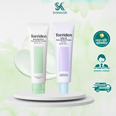 Kem Chống Nắng Tone Up Purple Torriden Dive In SPF50+ PA++++ 60ml - Giá 308.000đ