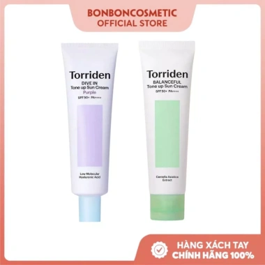 Kem Chống Nắng TORRIDEN DIVE-IN Tone Up SPF50+ PA++++ 60ml - Giá chỉ 368.750đ Bonboncosmetic