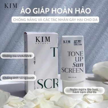 Kem chống nắng Trà Xanh Kim Natural mẫu mới - Bảo vệ da SPF 50, giảm còn 350k