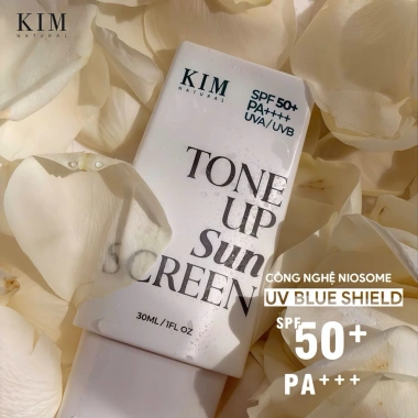 Kem chống nắng Trà Xanh Kim Natural mẫu mới - Bảo vệ da SPF 50, giảm còn 350k