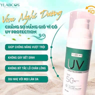 Kem Chống Nắng UV Protection Ylabcos Đa Tầng 60gr - Da Tươi Sáng, Giá 380.000đ