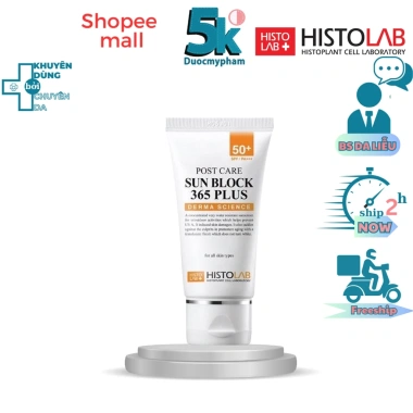 Kem Chống Nắng Vật Lý HISTOLAB Sun Block 365 Plus SPF50+ PA+++ 50ml Giá chỉ 469.000đ 2