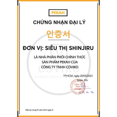 Kem chống nắng vật lý PEKAH SPF50+ PA++ Nâng tone trắng tự nhiên Hàn Quốc Shinjiru Giá 419.000₫ 9 Kem chống nắng vật lý PEKAH SPF50+ PA++ Nâng tone trắng tự nhiên Hàn Quốc Shinjiru Giá 419.000₫ 9