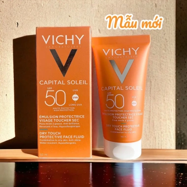 Kem chống nắng Vichy Capital Soleil 50ml da dầu, giá 435.000đ, bảo vệ da 3