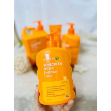 Kem chống nắng Woolworths Everyday 500ml - Bảo vệ da ngày dài, giá chỉ 380.000₫ giảm từ 475.000₫