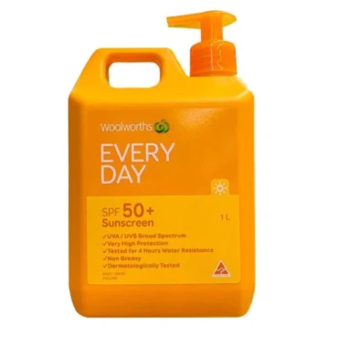 Kem Chống Nắng Woolworths SPF50+ Everyday Lotion Úc 100ml-500ml Giá 399k