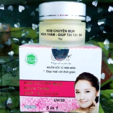 Kem chuyên mụn Ngừa thâm, Tái tạo da Vnice: Hiệu quả nhanh, Giá ưu đãi 125.000