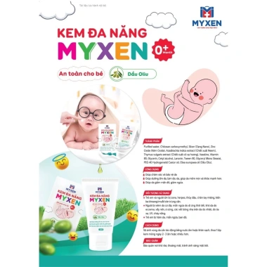 Kem đa năng Myxen 30g - Dưỡng ẩm, làm dịu, mềm mại da bé, chỉ 89.000đ 5