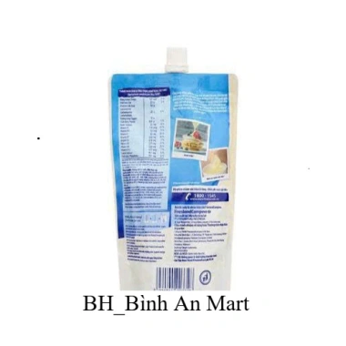 Kem Đặc Dutch Lady 545g Túi Tiện Dụng - Giá chỉ 44.000đ tại Bình An Mart