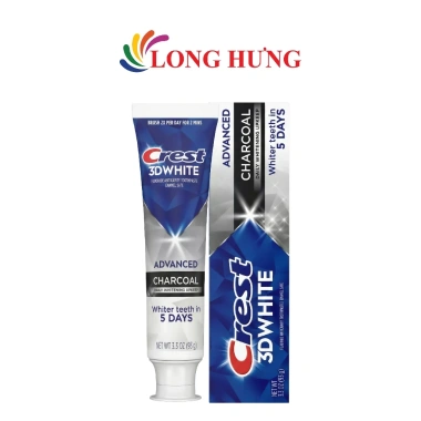 Kem đánh răng Crest 3D White Advanced Charcoal 93g - Đánh trắng sáng, chỉ 169.000đ 4