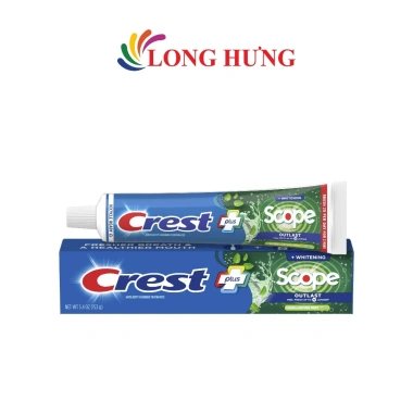 Kem đánh răng Crest Plus 153g - Làm trắng bảo vệ nướu giảm mảng bám chỉ 129.000đ