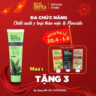 Kem đánh răng đa chức năng Ecodenta 7 thảo mộc 100ml - Giá ưu đãi 207.000 VNĐ