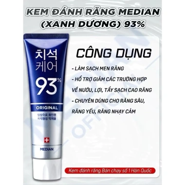 Kem đánh răng Hàn Quốc Median Dental IQ 93% – Giá chỉ 79.200đ, giảm tới 20%