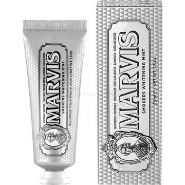 Kem đánh răng Marvis 25ml kèm hộp - Hương thơm tươi mát, bảo vệ men, giá 89.000₫