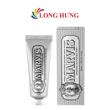 Kem đánh răng Marvis 25ml kèm hộp - Hương thơm tươi mát, bảo vệ men, giá 89.000₫