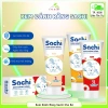 Kem đánh răng Sachi bé 60g vị dâu, đào, cam - làm sạch, ngừa sâu răng, 50.000 VND