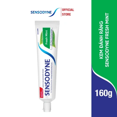 Kem đánh răng SENSODYNE Fresh Mint 160g - Giảm ê buốt, hương bạc hà thơm mát, 94.050₫ 2 Kem đánh răng SENSODYNE Fresh Mint 160g - Giảm ê buốt, hương bạc hà thơm mát, 94.050₫ 2
