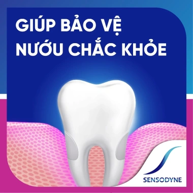 Kem đánh răng Sensodyne Gum Care 100g - Giảm ê buốt, bảo vệ nướu, giá chỉ 74.000đ