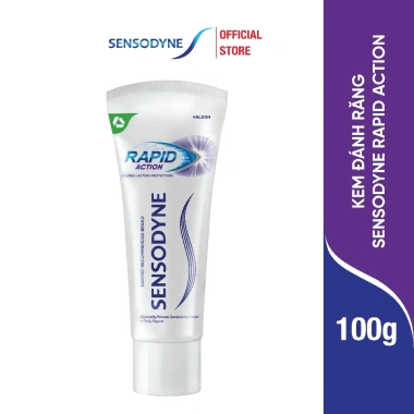 Kem đánh răng SENSODYNE Rapid Action 100g giảm ê buốt nhanh - Giá chỉ 99.000₫