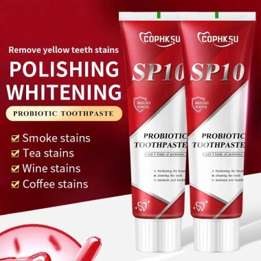 Kem đánh răng SP10 trắng răng, loại bỏ vết ố vàng, bảo vệ men - Giá 30.000đ 2