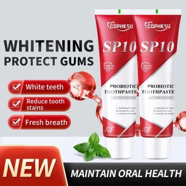 Kem đánh răng SP10 trắng răng, loại bỏ vết ố vàng, bảo vệ men - Giá 30.000đ 3