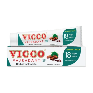 Kem đánh răng Vicco 18 thảo dược ngọt vị tự nhiên 200g - Giá 79.000đ, bảo vệ men răng, giảm mùi hôi