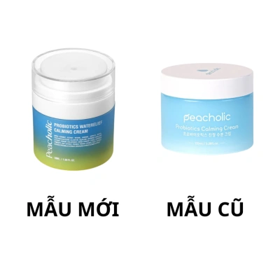 Kem đêm dưỡng ẩm ngải cứu Peacholic Waterlief Calming Cream 50ml - Phục hồi lợi khuẩn, giảm mụn, giá chỉ 550k 7 Kem đêm dưỡng ẩm ngải cứu Peacholic Waterlief Calming Cream 50ml - Phục hồi lợi khuẩn, giảm mụn, giá chỉ 550k 7