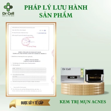 Kem Drcell giảm mụn acne, dưỡng da sáng mịn 30g - Giá ưu đãi 280.000 VND 4