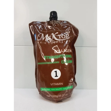 Kem Dưới Tóc MaxTop 1.000ml Màu Nâu Collagen Cao Cấp Mùi Thơm, Giá Ưu Đãi 165k
