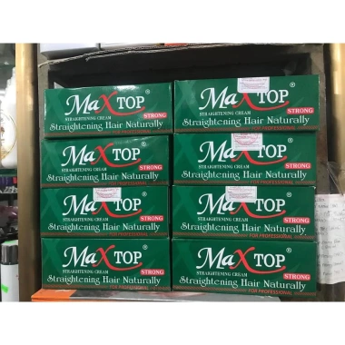 Kem Duỗi Tóc Maxtop 500ml x2 - Dưỡng sâu, Giữ nếp 30 ngày, Giá chỉ 244.021 VND