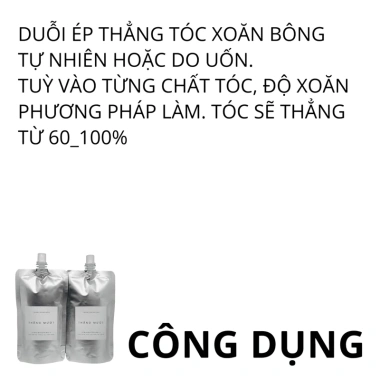 Kem Duỗi Tóc Xoăn 300ml x2 Tung Long Shop - Dưỡng, Tóc Mượt, Giá Giảm 199.000đ